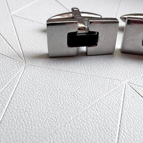 💥Stunning Rare Edgy Vintage Moores Pronto Uomo Men’s Cufflinks - Picture 9 of 15